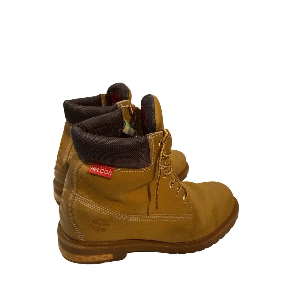 Timberland 6 Inch Premium Helcor Scuff Proof Boot 'Wheat' | Tan | Men's Size 12M